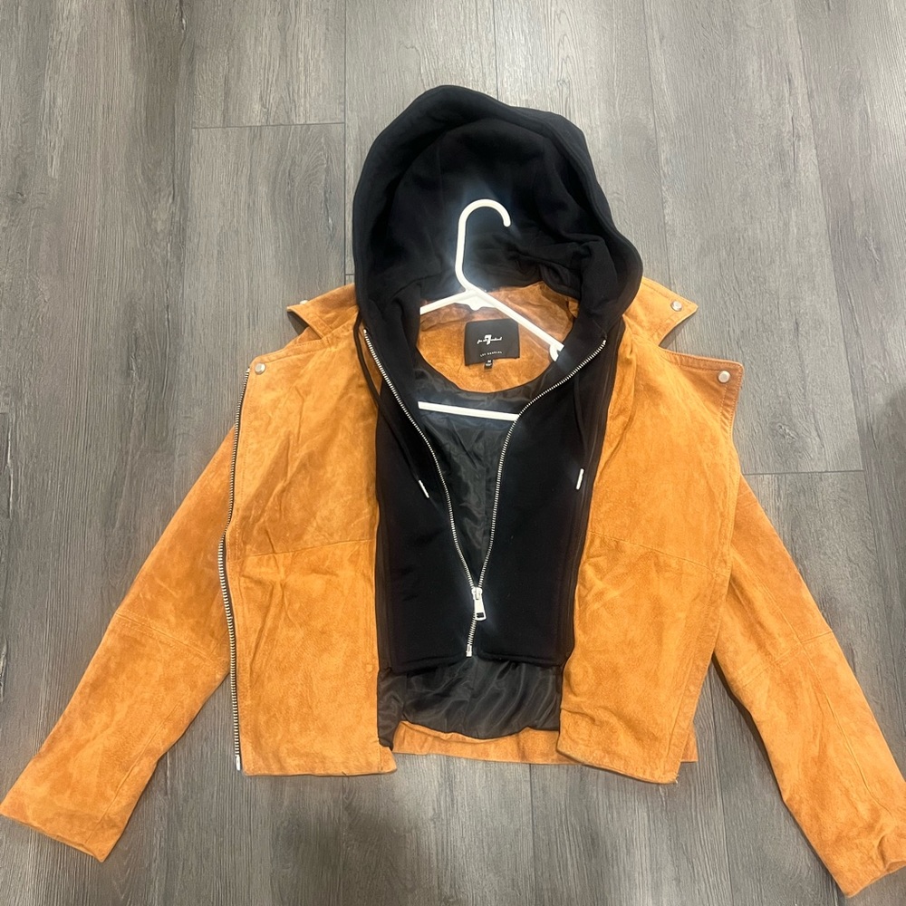 Worn only a handful of times, Women’s 7 For All Mankind jacket, size M